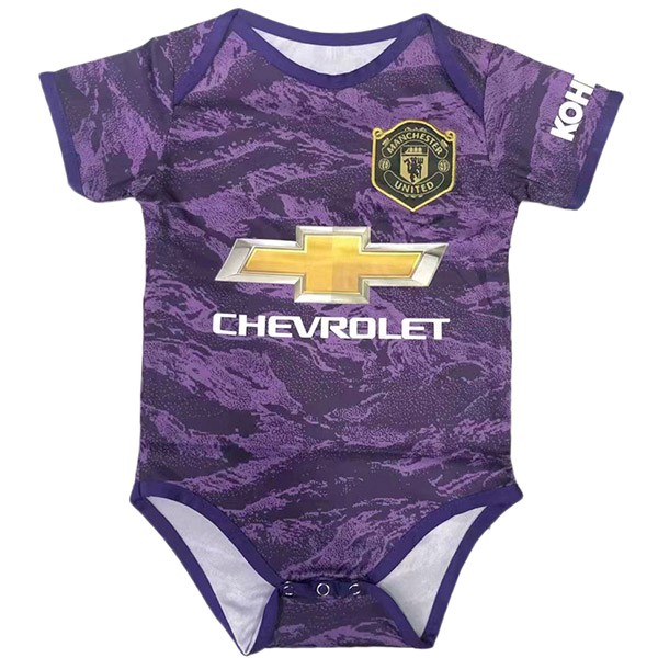 Trikot Manchester United Heim Torwart Onesies Kinder 2019-20 Lila